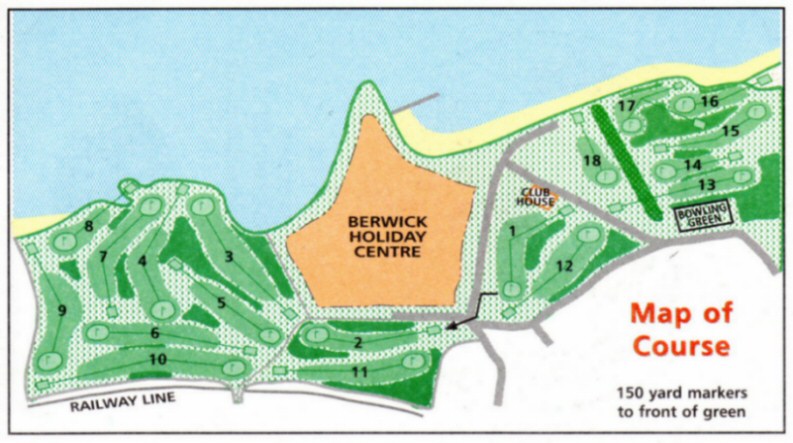 Magdalene Fields Golf Club Layout